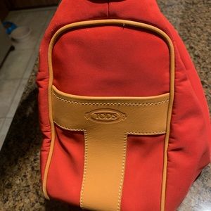 Tod’s canvas handbag